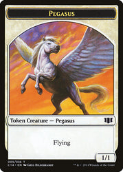 Kor Soldier // Pegasus Double-Sided Token [Commander 2014 Tokens] Magic: The Gathering