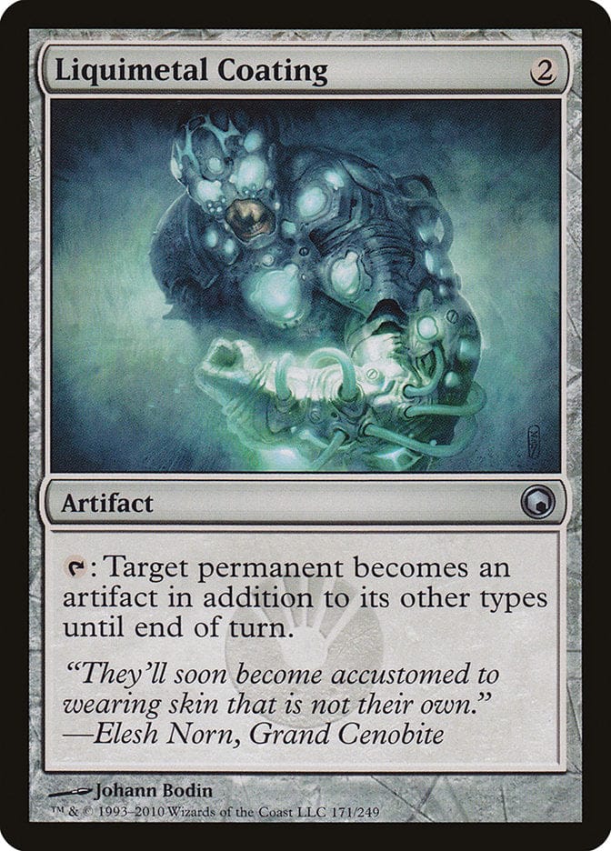 Liquimetal Coating [Scars of Mirrodin] Magic: The Gathering