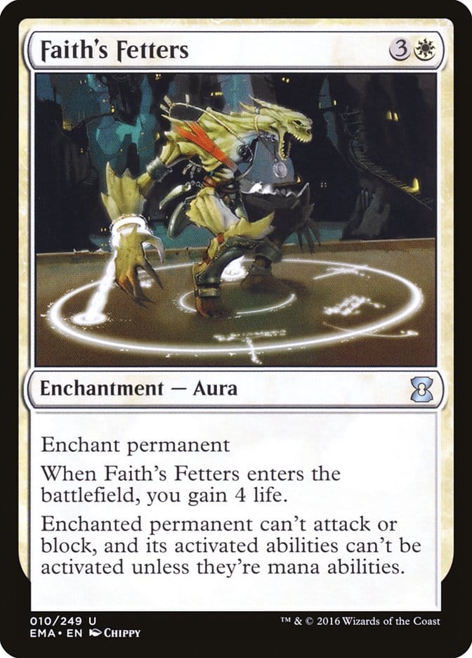 Faith's Fetters [Eternal Masters] Magic: The Gathering