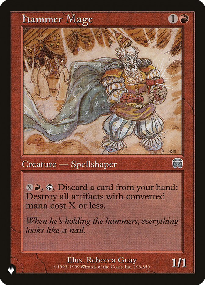 Hammer Mage [The List] Magic: The Gathering