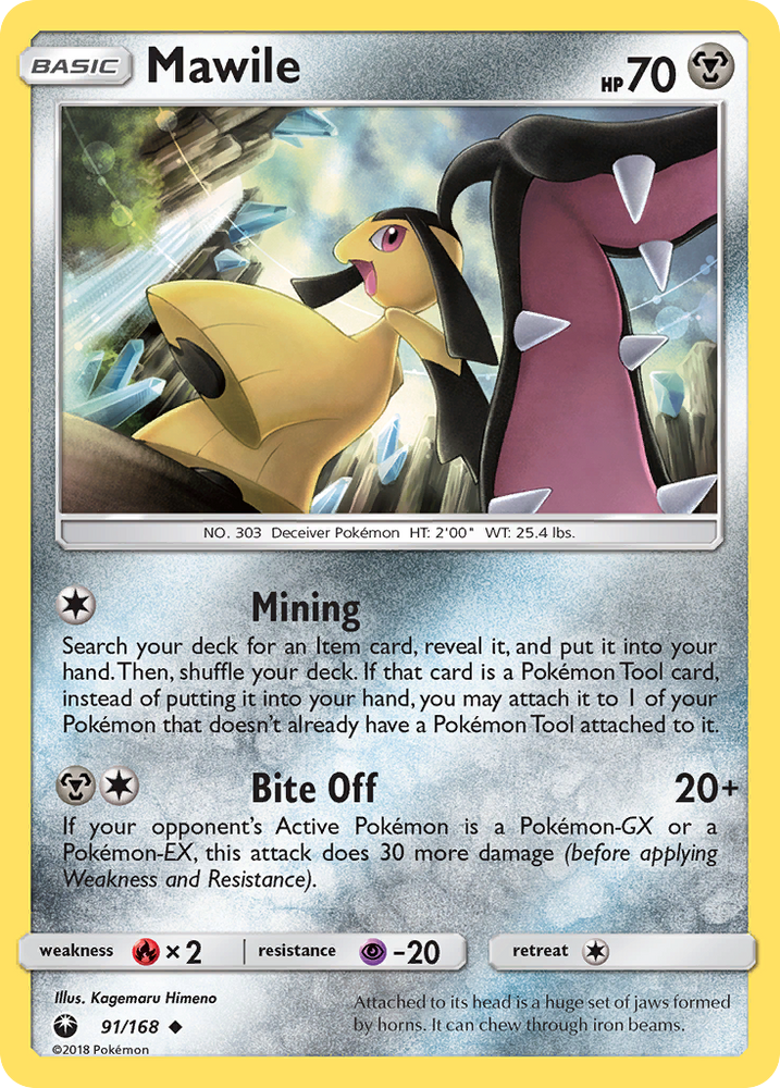 Mawile (91/168) [Sun & Moon: Celestial Storm] Pokémon