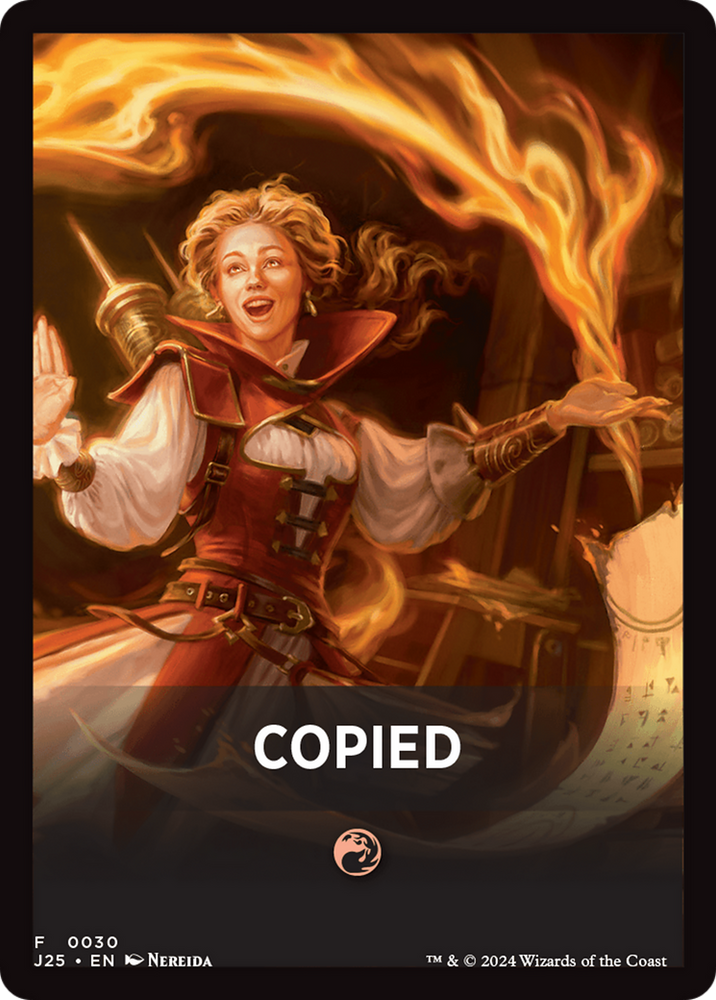 Copied Theme Card [Foundations Jumpstart Front Cards] Magic: The Gathering