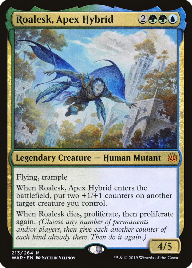 Roalesk, Apex Hybrid [War of the Spark] Magic: The Gathering