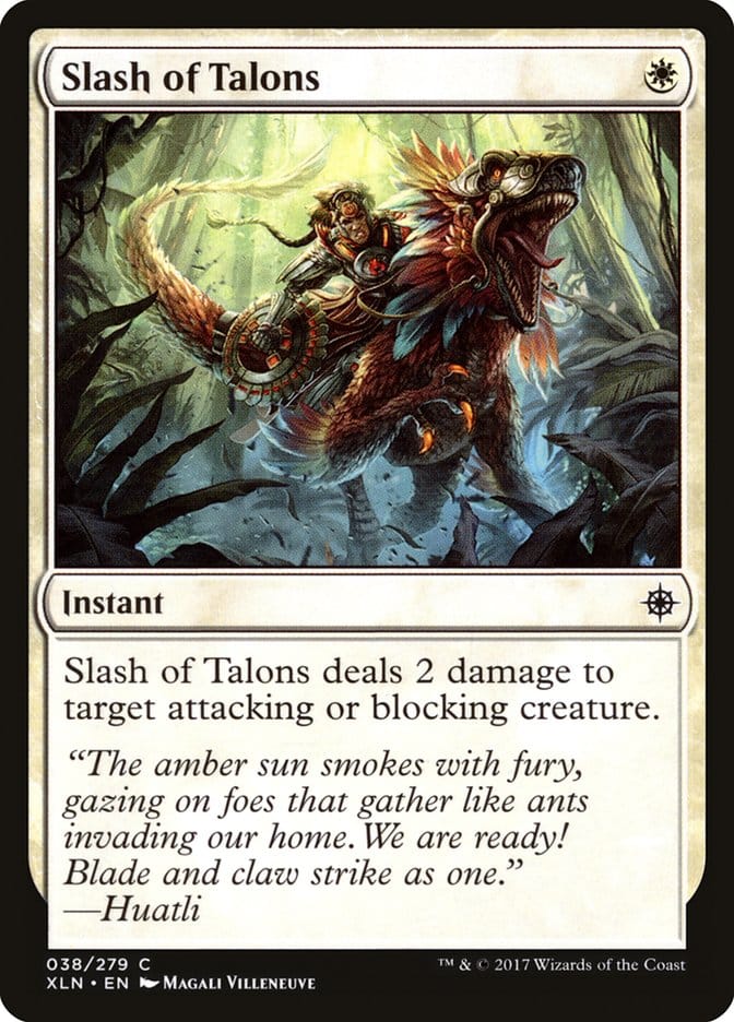 Slash of Talons [Ixalan] Magic: The Gathering