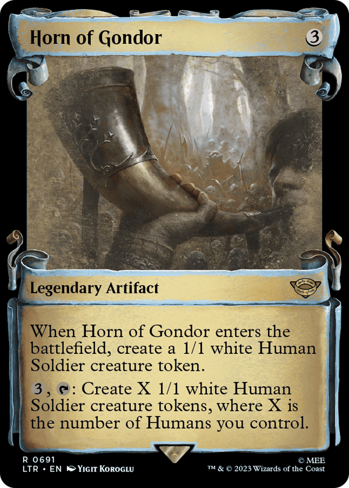 Horn of Gondor [The Lord of the Rings: Tales of Middle-Earth Showcase Scrolls] Magic: The Gathering