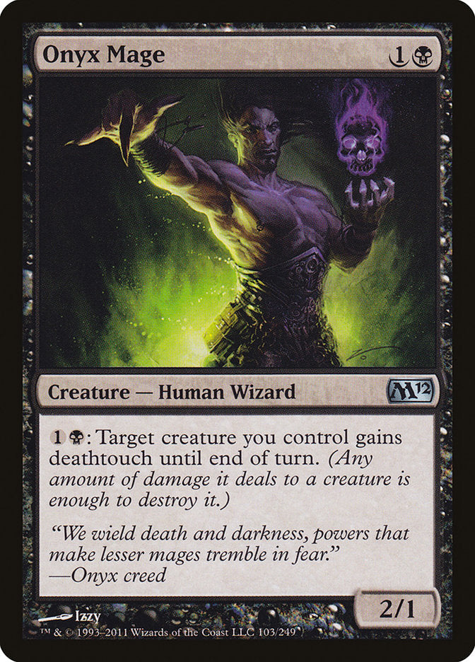 Onyx Mage [Magic 2012] Magic: The Gathering