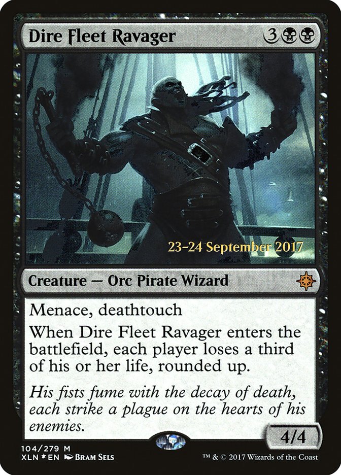 Dire Fleet Ravager [Ixalan Prerelease Promos] Magic: The Gathering