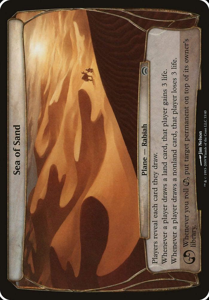 Sea of Sand (Planes) [Planechase Planes] Magic: The Gathering