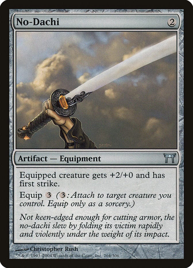 No-Dachi [Champions of Kamigawa] Magic: The Gathering