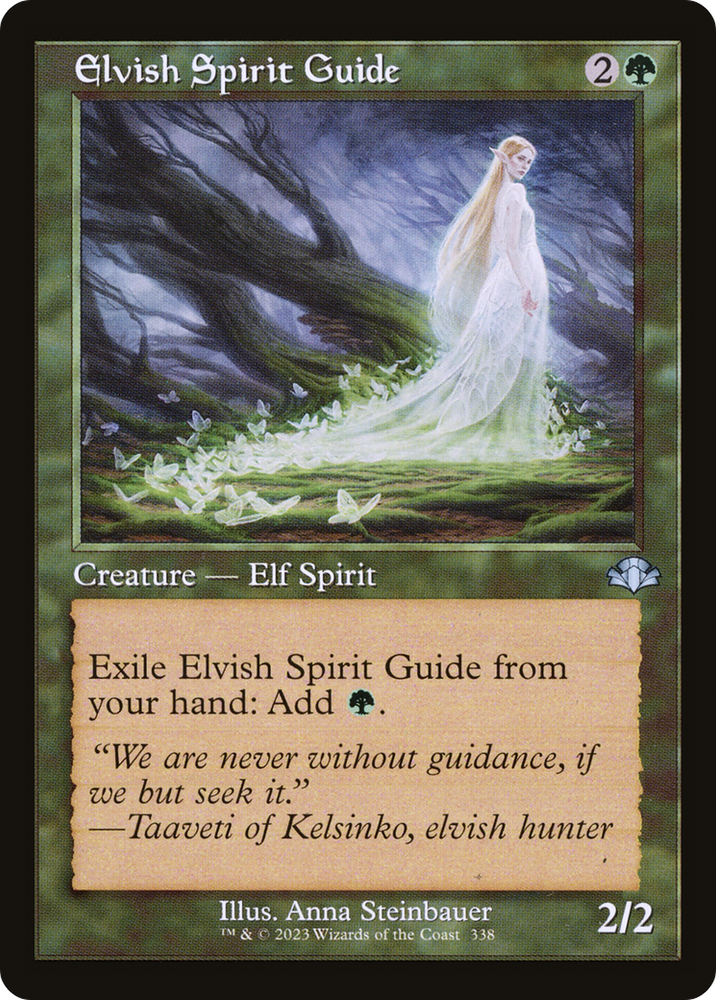 Elvish Spirit Guide (Retro) [Dominaria Remastered] Magic: The Gathering