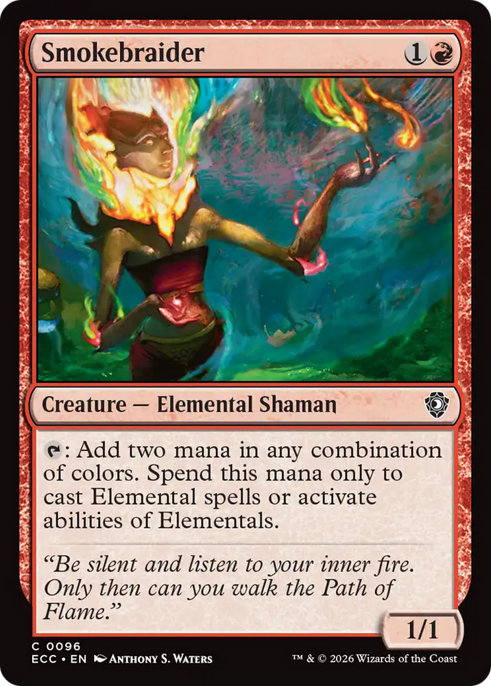 Smokebraider [Lorwyn Eclipsed Commander] Magic: The Gathering