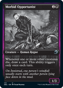 Morbid Opportunist [Innistrad: Double Feature] Magic: The Gathering