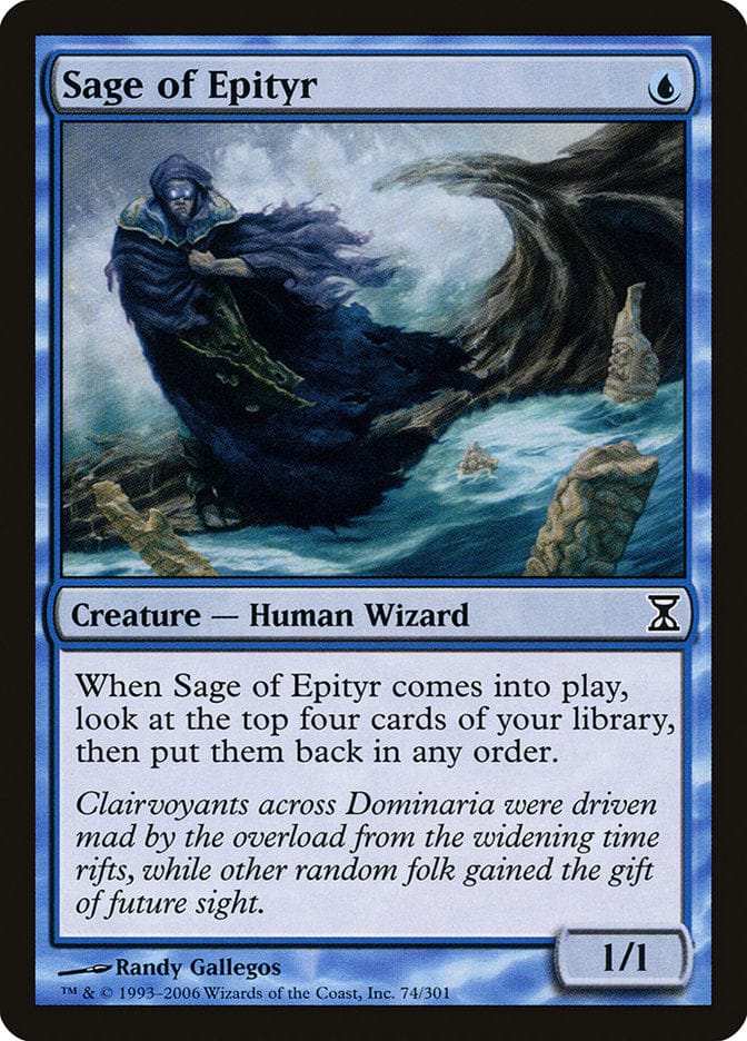 Sage of Epityr [Time Spiral] Magic: The Gathering