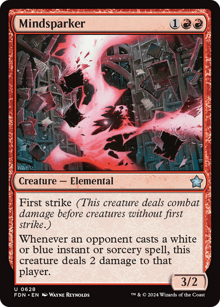 Mindsparker [Foundations] Magic: The Gathering