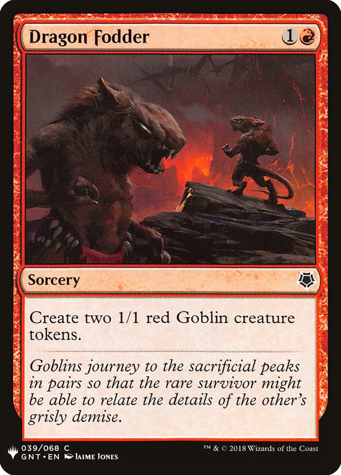Dragon Fodder [Mystery Booster] Magic: The Gathering
