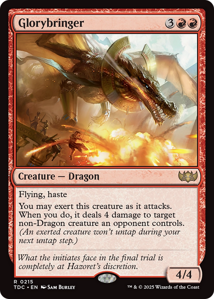 Glorybringer [Tarkir: Dragonstorm Commander] Magic: The Gathering
