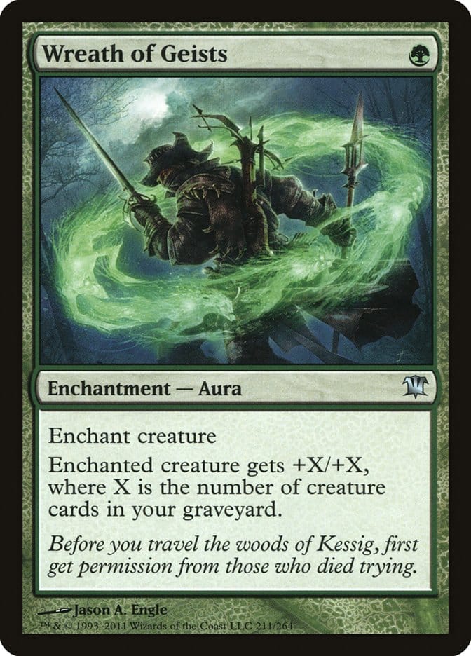 Wreath of Geists [Innistrad] Magic: The Gathering