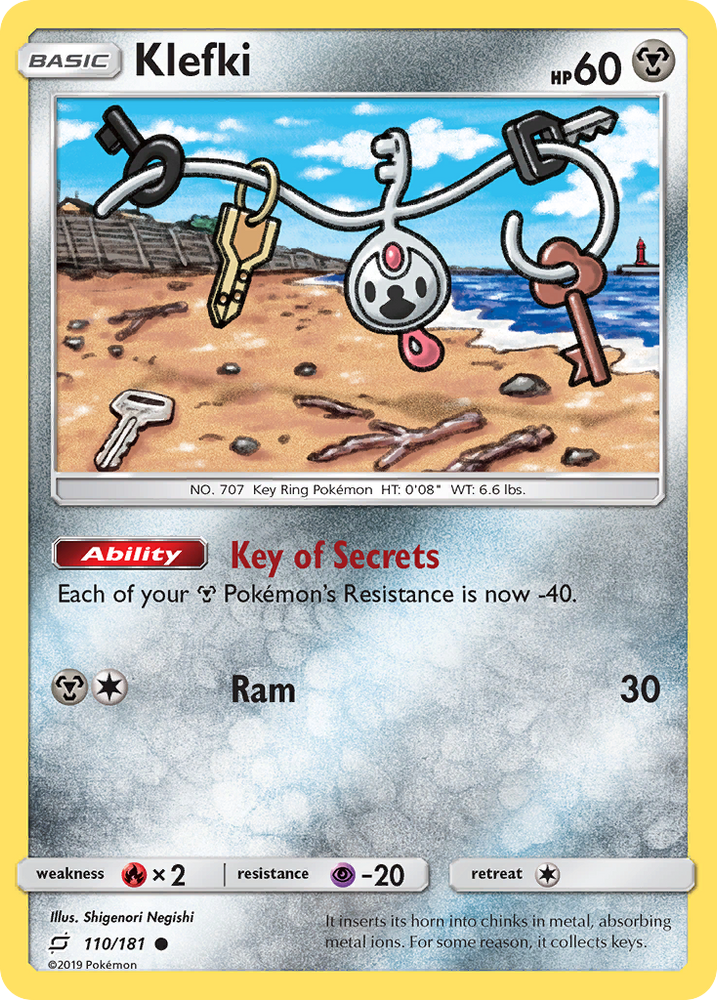 Klefki (110/181) [Sun & Moon: Team Up] Pokémon