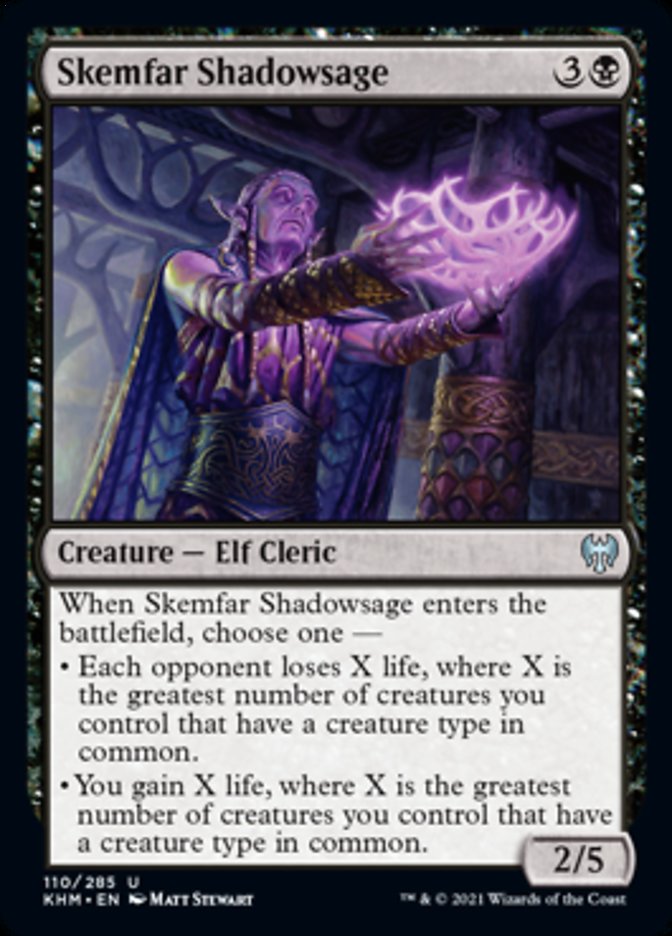 Skemfar Shadowsage [Kaldheim] Magic: The Gathering