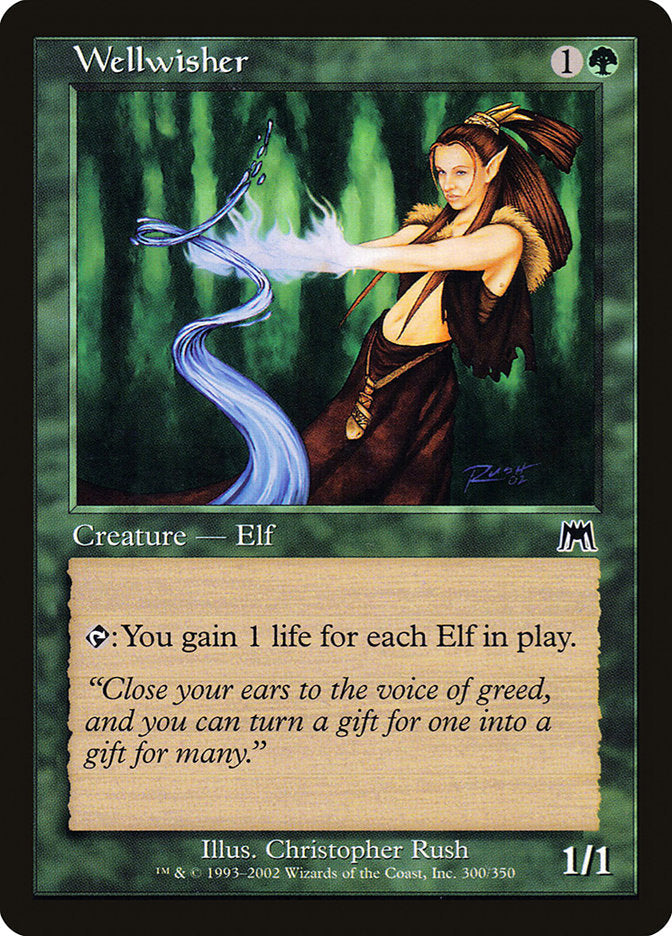 Wellwisher [Onslaught] Magic: The Gathering