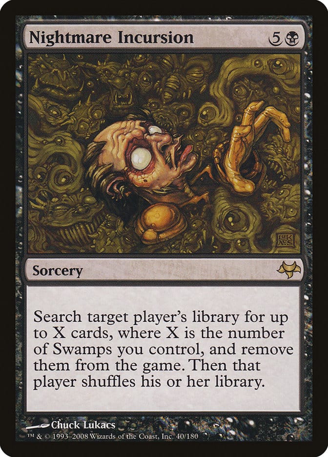 Nightmare Incursion [Eventide] Magic: The Gathering