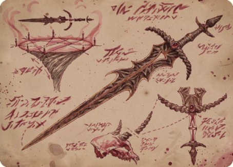 Blackblade Reforged Art Card [The Brothers' War Art Series] Magic: The Gathering