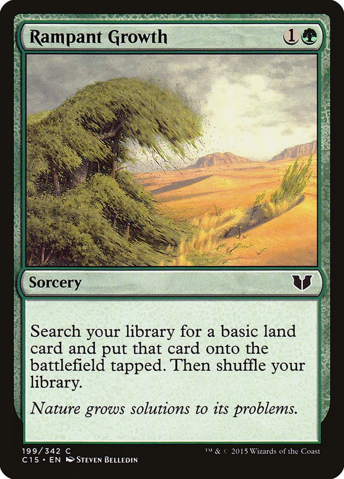 Rampant Growth [Commander 2015] Magic: The Gathering