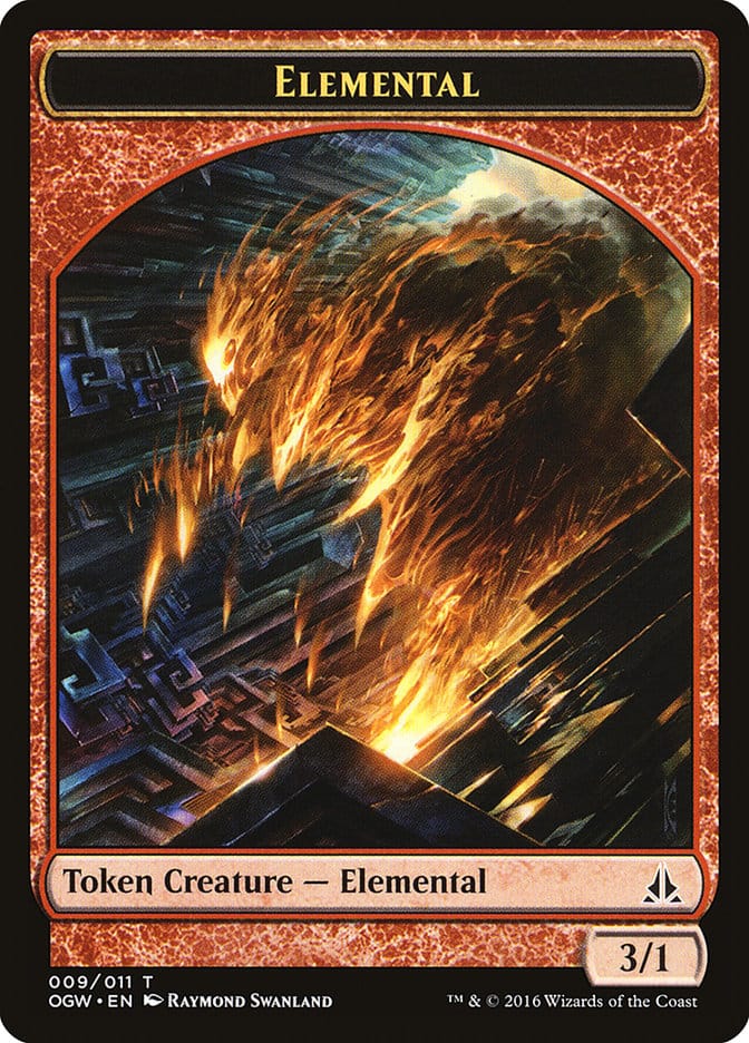 Elemental Token (009/011) [Oath of the Gatewatch Tokens] Magic: The Gathering