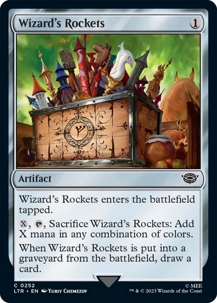 Wizard's Rockets [The Lord of the Rings: Tales of Middle-Earth] Magic: The Gathering