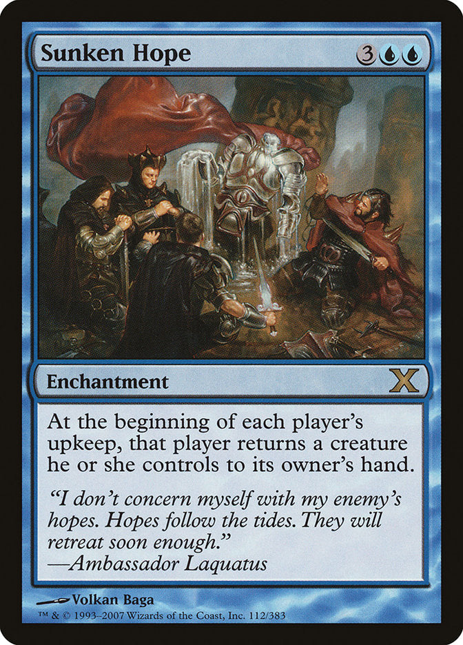 Sunken Hope [Tenth Edition] Magic: The Gathering