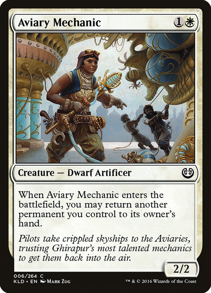 Aviary Mechanic [Kaladesh] Magic: The Gathering