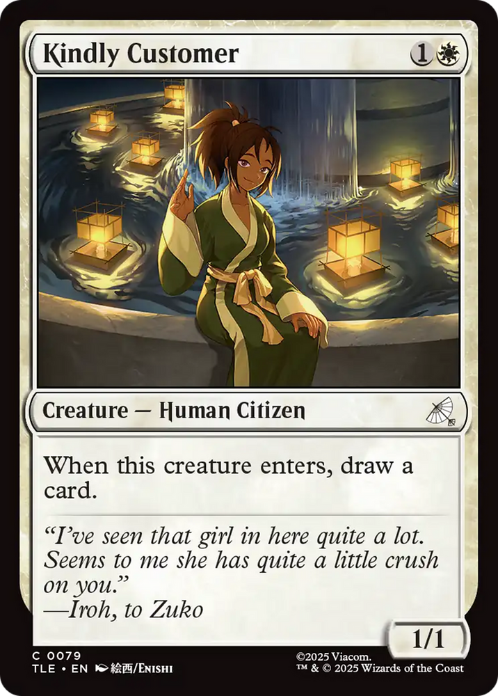 Kindly Customer [Avatar: The Last Airbender: Eternal-Legal] Magic: The Gathering