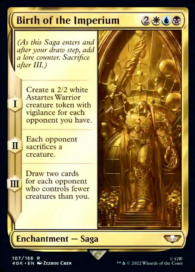 Birth of the Imperium [Warhammer 40,000] Magic: The Gathering
