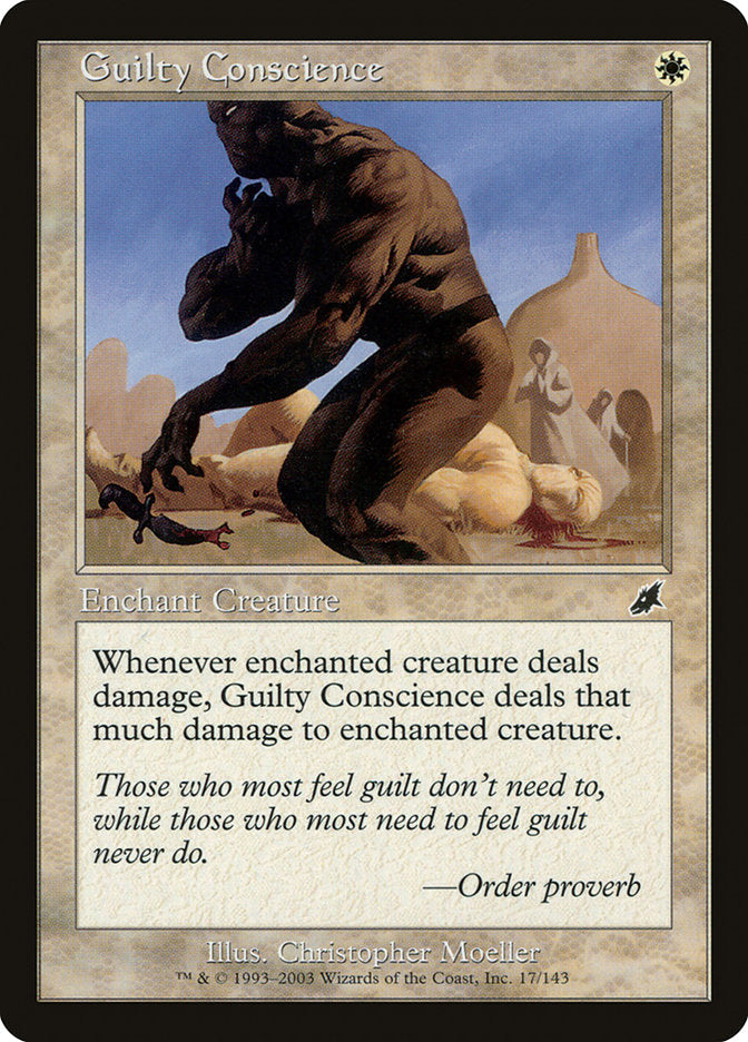 Guilty Conscience [Scourge] Magic: The Gathering