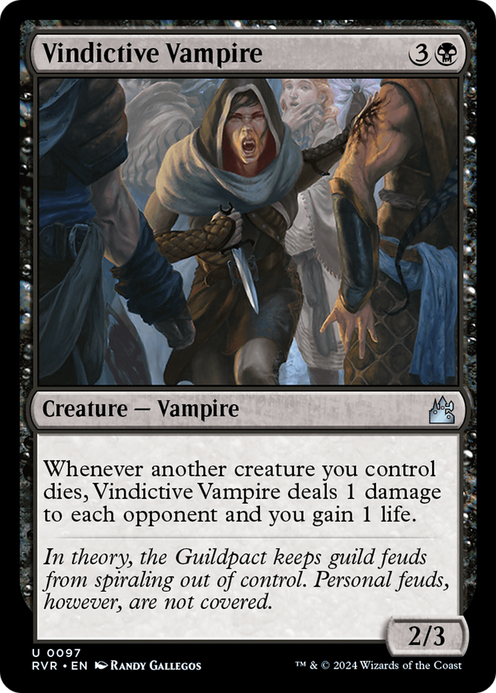 Vindictive Vampire [Ravnica Remastered] Magic: The Gathering