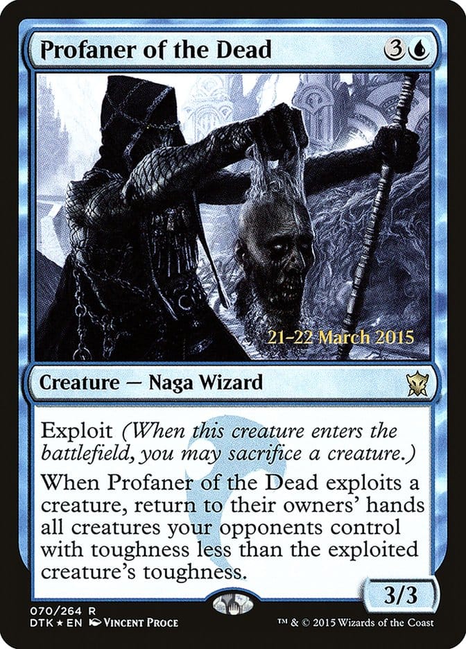 Profaner of the Dead [Dragons of Tarkir Prerelease Promos] Magic: The Gathering