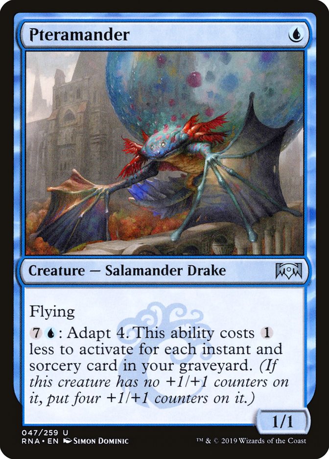Pteramander [Ravnica Allegiance] Magic: The Gathering