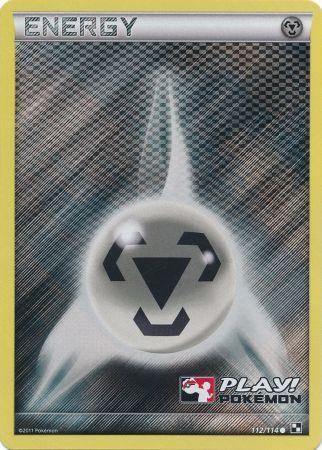 Metal Energy (112/114) (Play Pokemon Promo) [Black & White: Base Set] Pokémon
