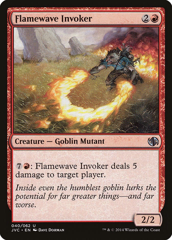 Flamewave Invoker [Duel Decks Anthology] Magic: The Gathering