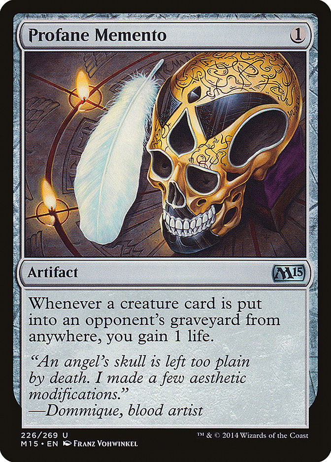Profane Memento [Magic 2015] Magic: The Gathering