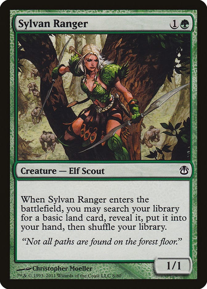 Sylvan Ranger [Duel Decks: Ajani vs. Nicol Bolas] Magic: The Gathering