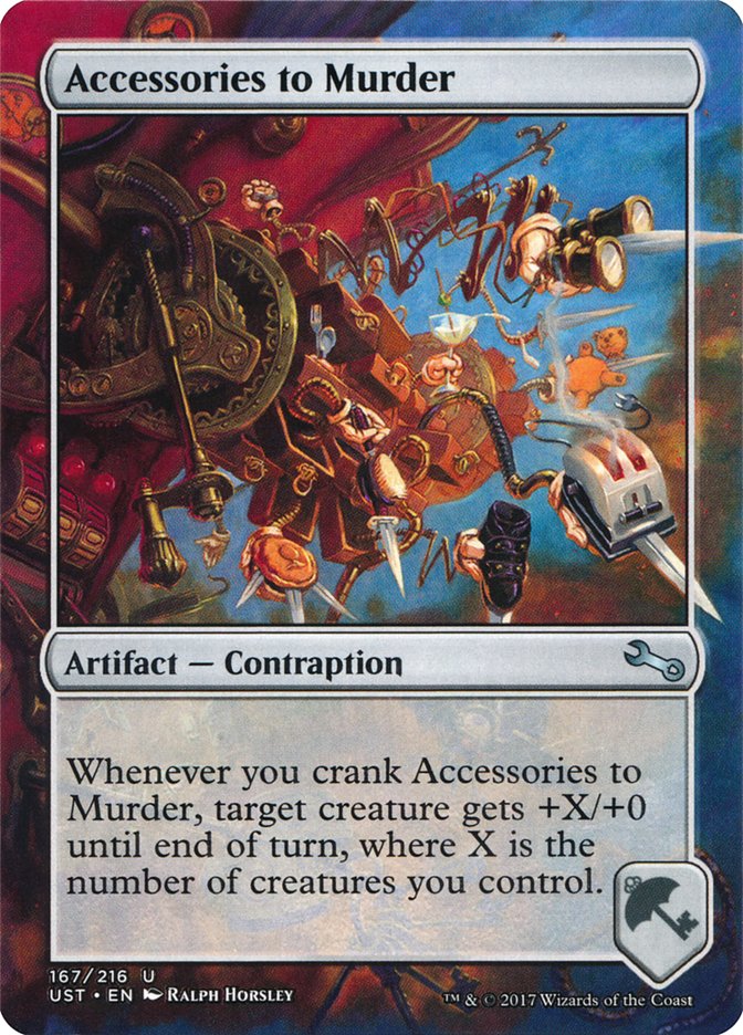 Accessories to Murder [Unstable] Magic: The Gathering