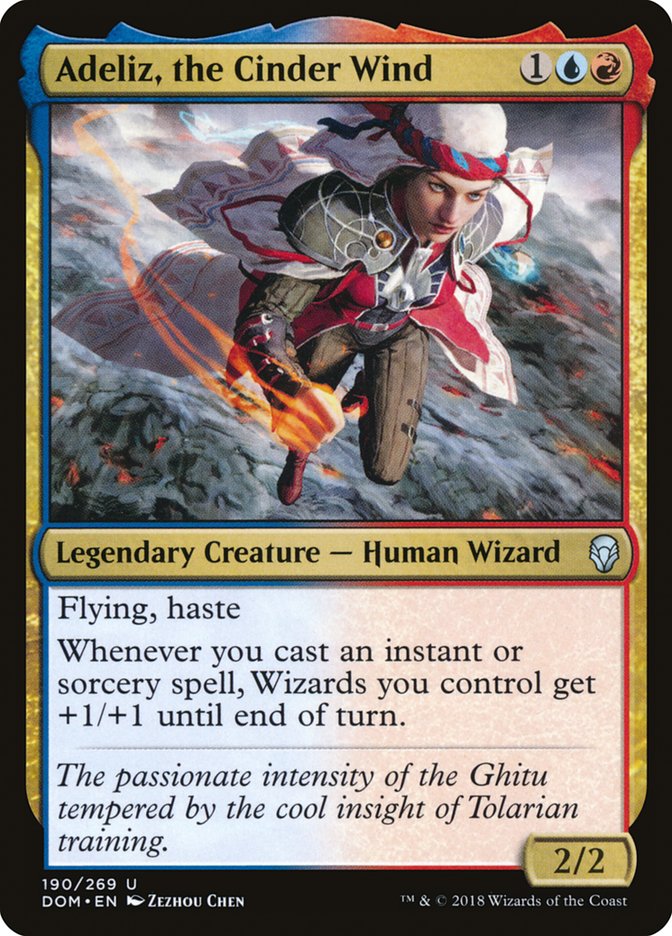 Adeliz, the Cinder Wind [Dominaria] Magic: The Gathering