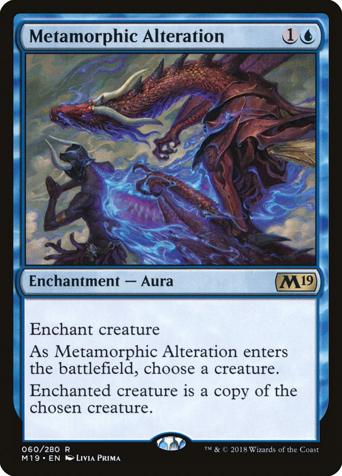 Metamorphic Alteration [Core Set 2019] Magic: The Gathering