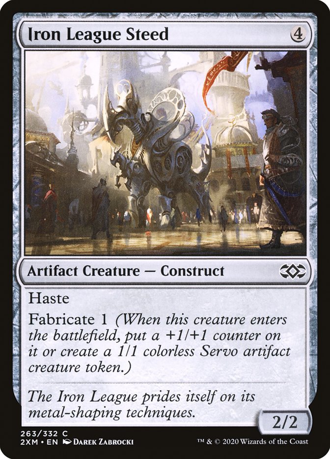 Iron League Steed [Double Masters] Magic: The Gathering