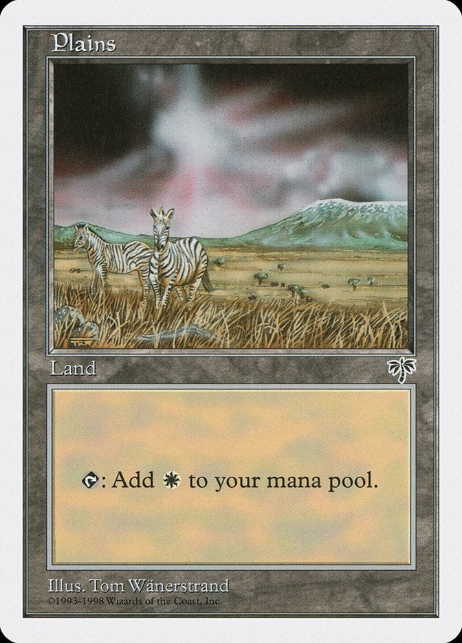 Plains (Tom Wanerstrand) [Anthologies] Magic: The Gathering