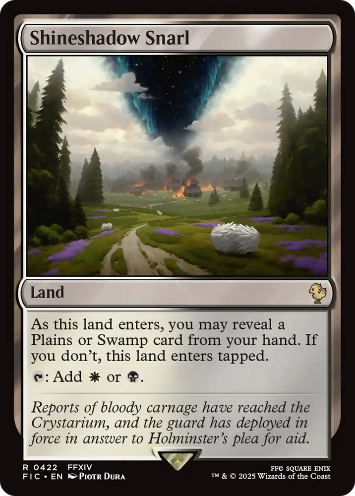 Shineshadow Snarl [FINAL FANTASY Commander] Magic: The Gathering