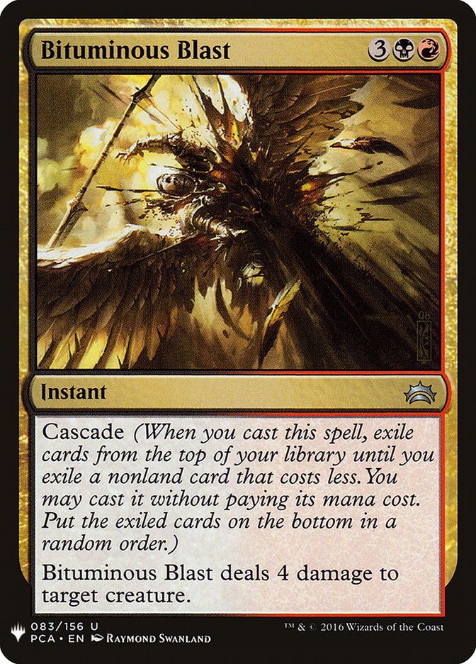 Bituminous Blast [Mystery Booster] Magic: The Gathering