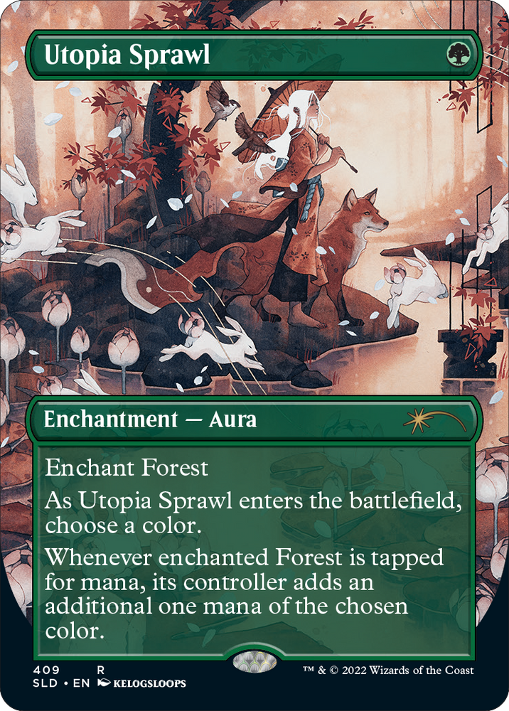 Utopia Sprawl (Borderless) [Secret Lair Drop Series] Magic: The Gathering