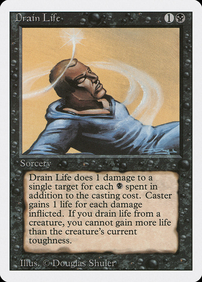 Drain Life [Revised Edition] Magic: The Gathering